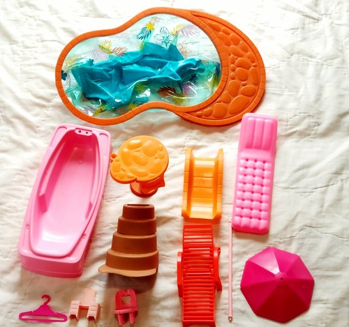 Barbie swimming pool - swimming, bathtub