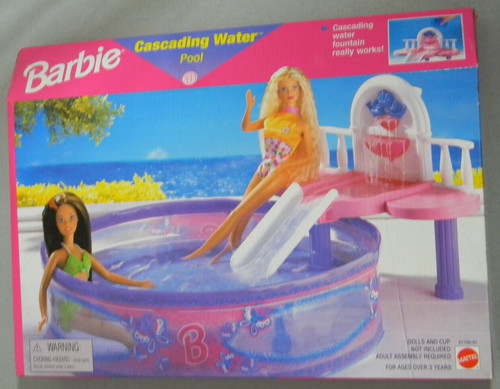 Barbie cascading water pool - cascading,