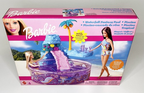 Barbie waterfall fantasy pool - barbie,
