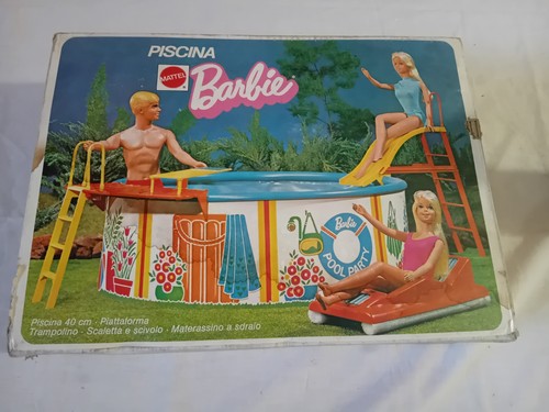 Piscina barbie con box - piscina,