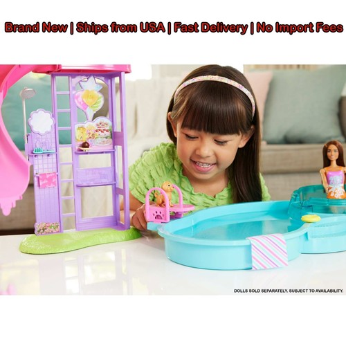 Barbie dream pool playset - barbie,