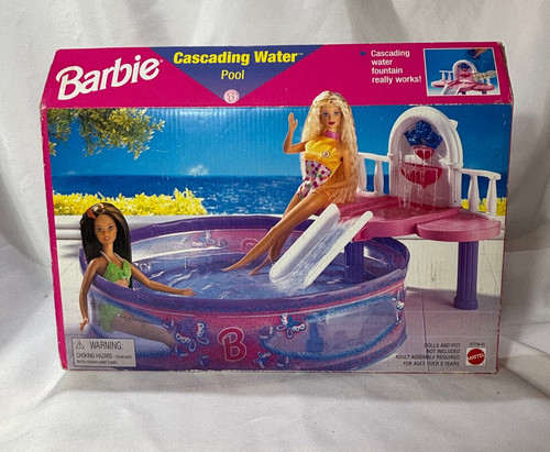 1998 mattel barbie cascading - barbie,
