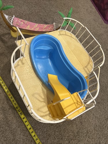 Barbie dream pool set missing - barbie,