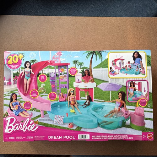 Barbie dream pool playset with - barbie,