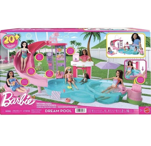 Barbie dream pool - pool, playset