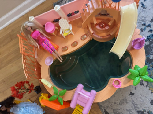 Mattel barbie fountain pool - barbie,
