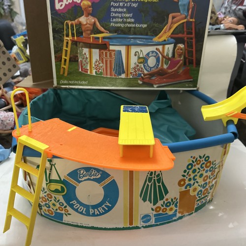 Barbie festa piscina 1973 - barbie,