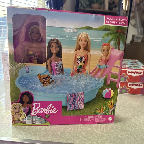 New barbie playset with - new,