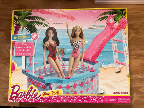Barbie glam pool new - barbie, "new