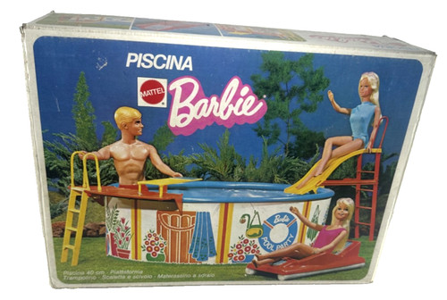 Barbie piscina mattel anni - mattel,
