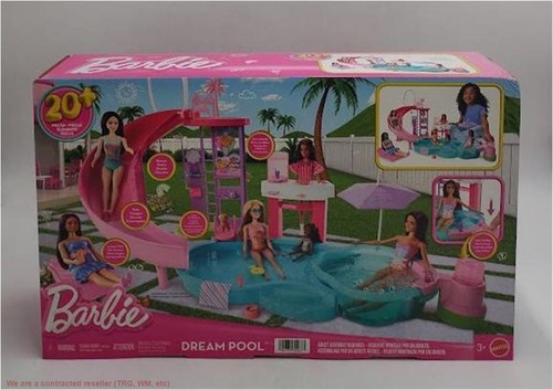 Barbie dream pool playset with - barbie,
