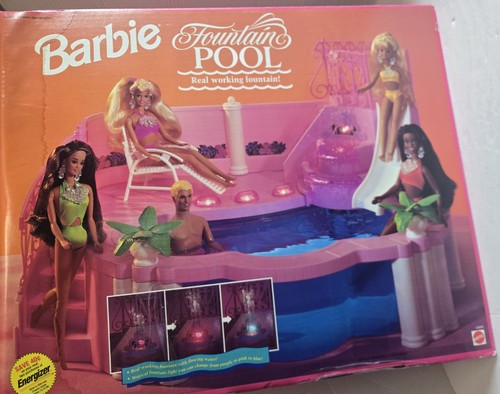 Barbie fountain pool 1993 ref - barbie,