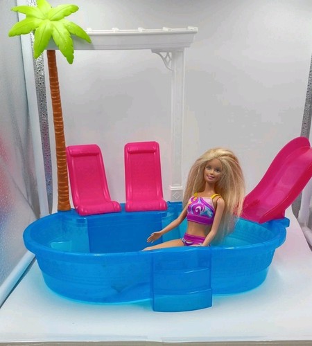 Barbie pink glam swimming pool - glam,