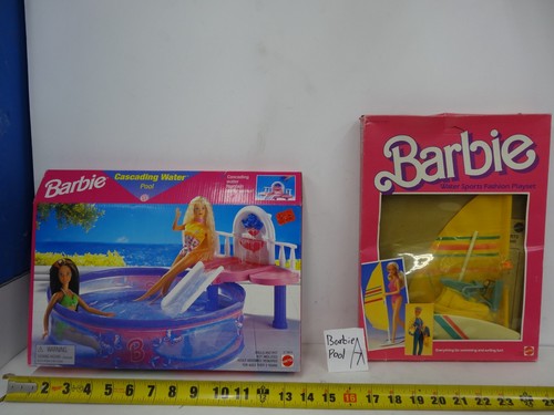 Barbie cascading water - barbie, pool
