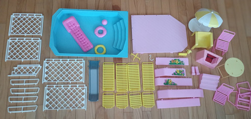 Set piscina patio - e,