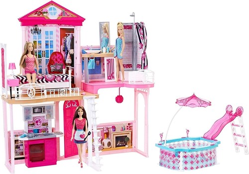 Barbie set completo - barbie – set, casa