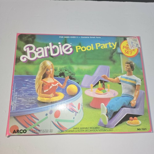 Barbie pool party playset - party, –