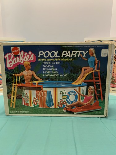 Mattel barbie pool - mattel,