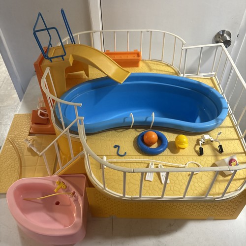Piscina barbie dream vintage - piscina,