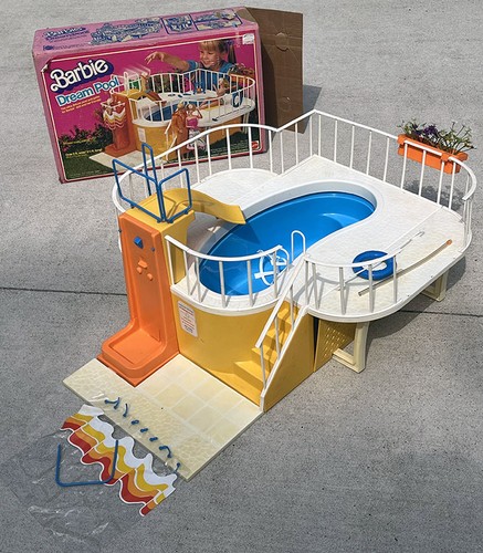 Barbie dream pool 1980 - barbie,