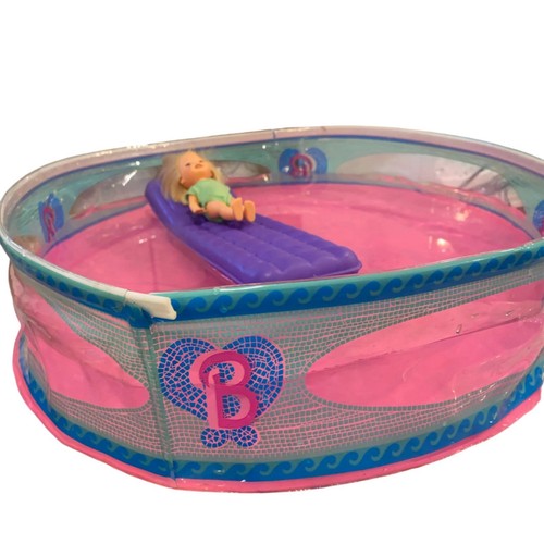 Barbie pool w purple - barbie, w/purple
