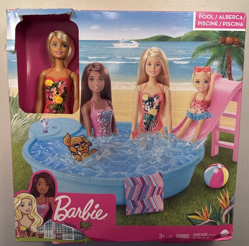 Barbie inch pool playset - barbie,