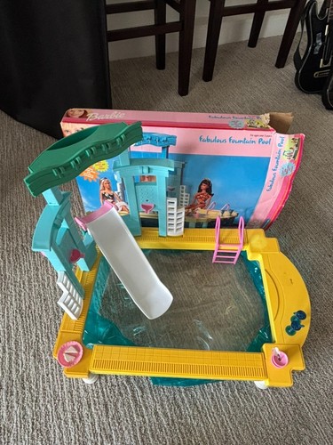 Barbie fabulous fountain pool - barbie,
