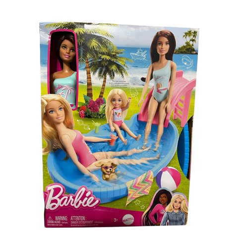 Barbie pool playset doll - pool, playset: