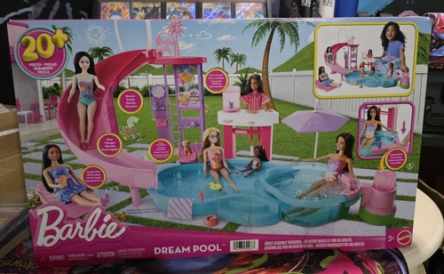 Barbie dream pool - barbie, playset