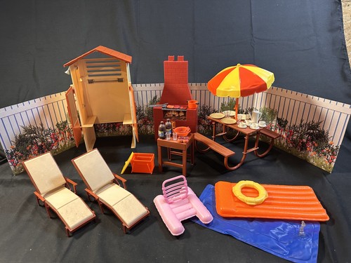 Set barbecue piscina - e,
