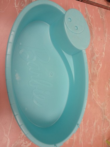Barbie swimming pool - swimming,